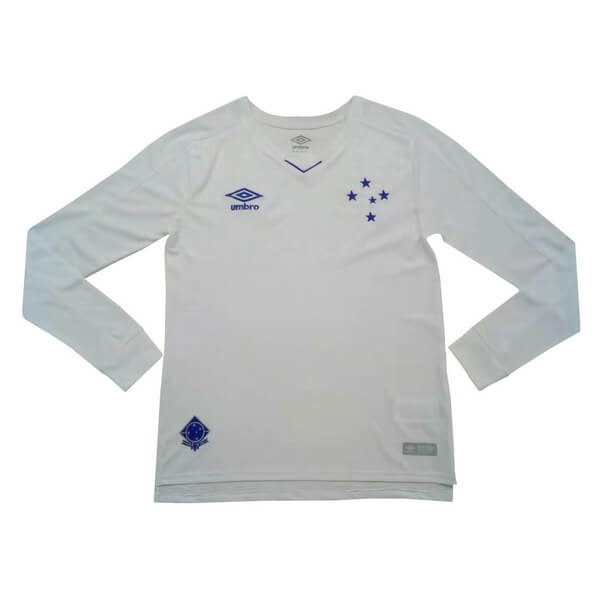 Camiseta Cruzeiro EC 2ª Kit ML 2019 2020 Blanco